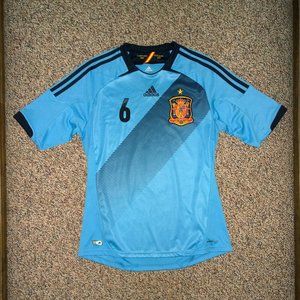 ADIDAS 2012 Spain Andres Iniesta Soccer Jersey